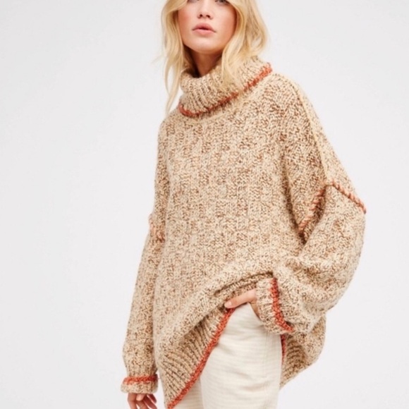 Free People Sweaters - Free People Echo Oversized Sweater Size S
